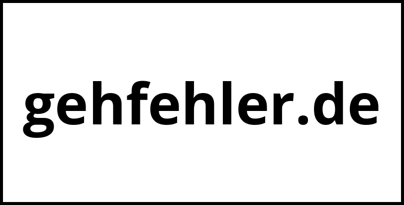 gehfehler.de