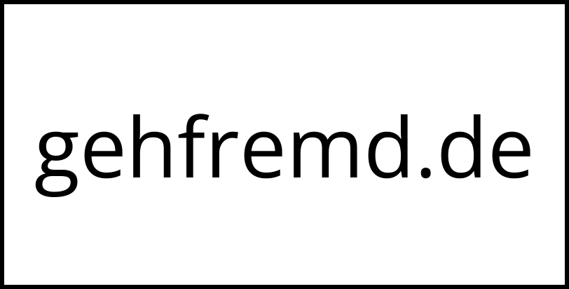 gehfremd.de