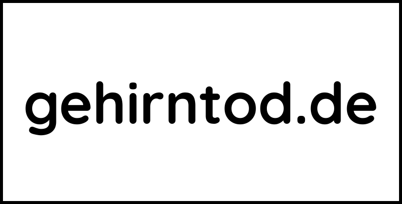 gehirntod.de