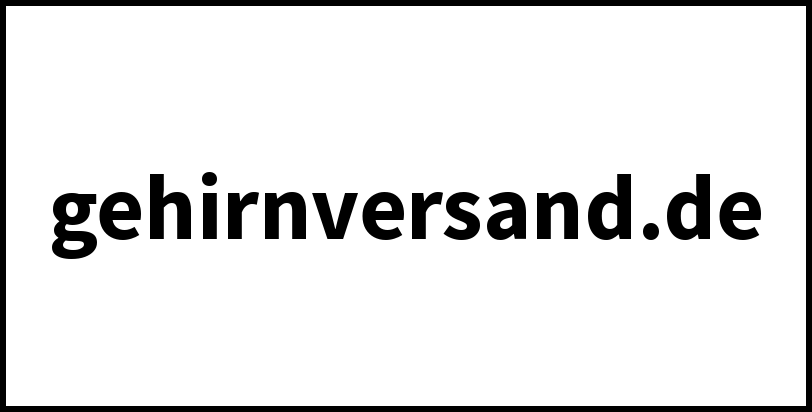 gehirnversand.de