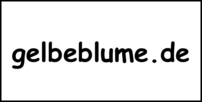 gelbeblume.de