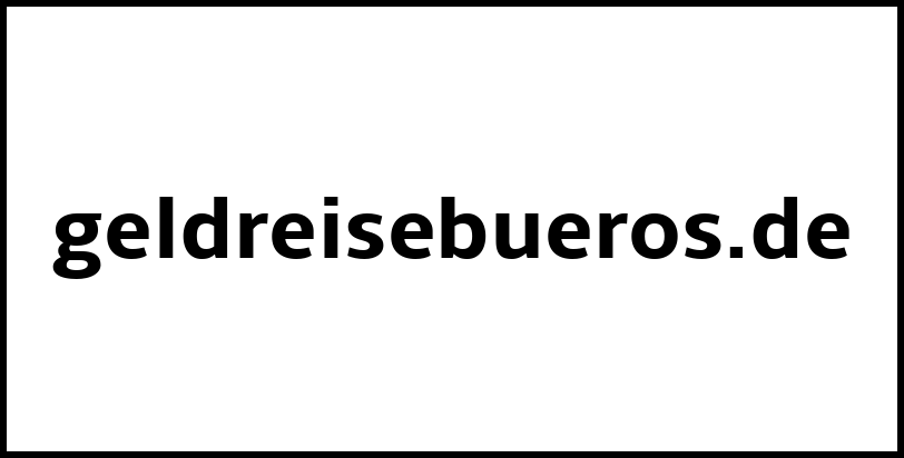 geldreisebueros.de