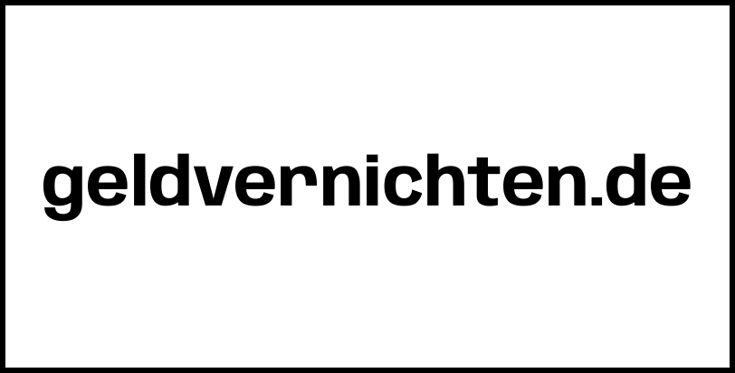 geldvernichten.de