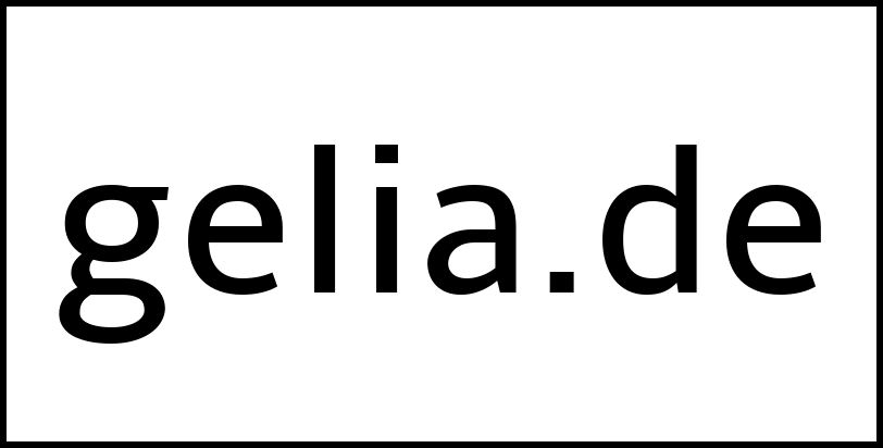 gelia.de