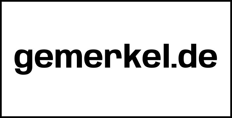 gemerkel.de