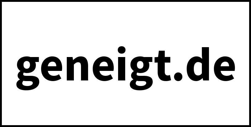 geneigt.de