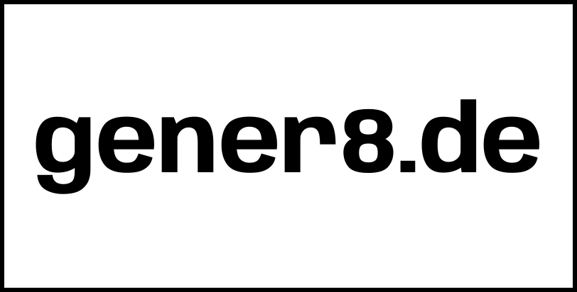 gener8.de
