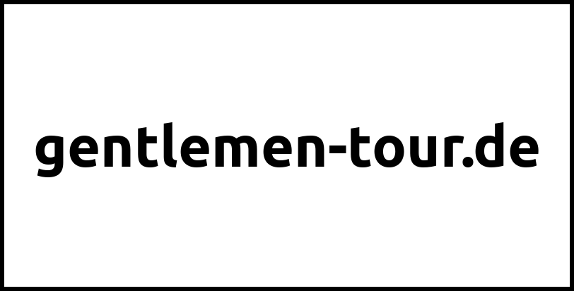 gentlemen-tour.de