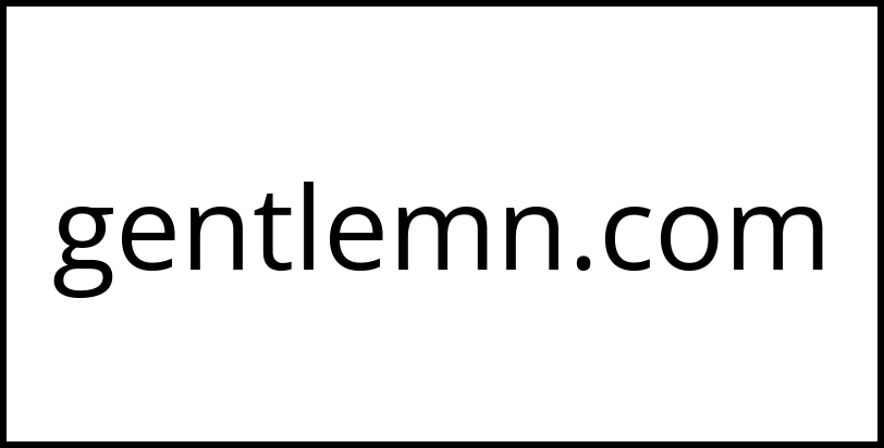 gentlemn.com