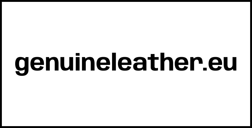 genuineleather.eu