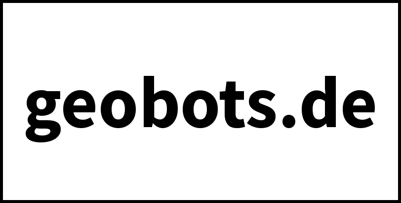 geobots.de
