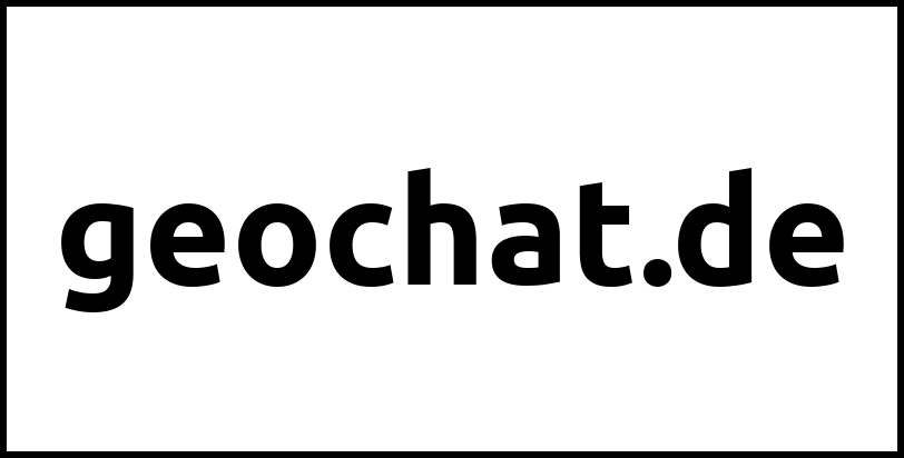 geochat.de