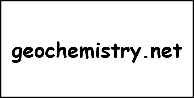 geochemistry.net