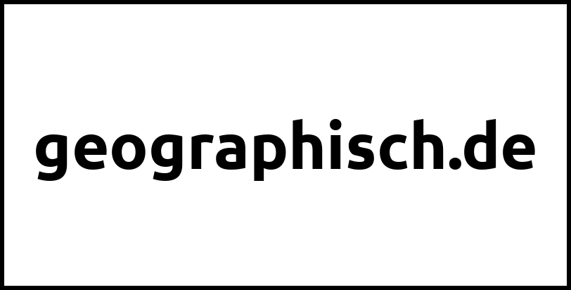geographisch.de