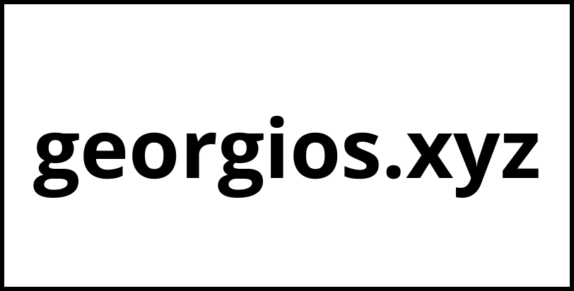 georgios.xyz