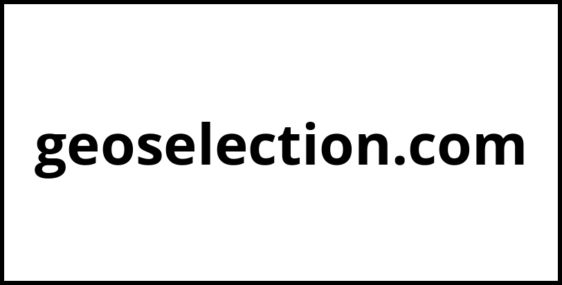 geoselection.com