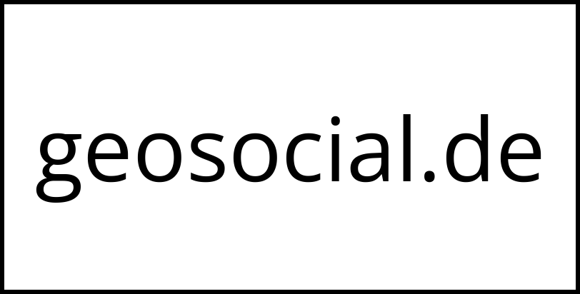 geosocial.de