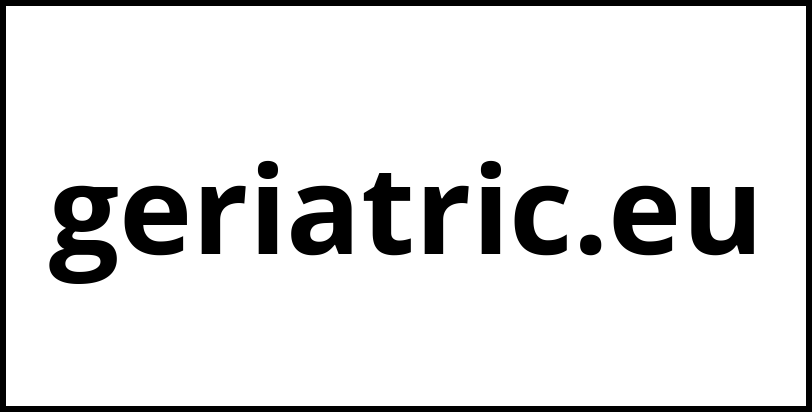 geriatric.eu