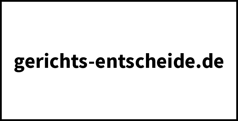 gerichts-entscheide.de