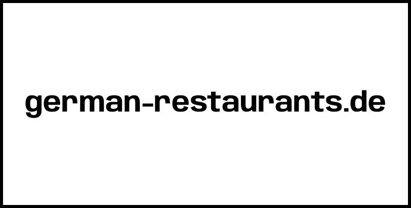 german-restaurants.de