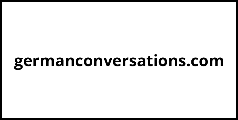 germanconversations.com