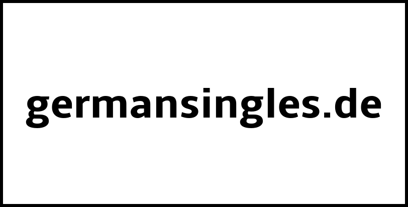 germansingles.de