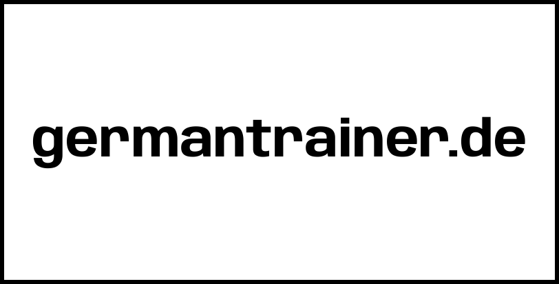 germantrainer.de