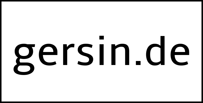 gersin.de