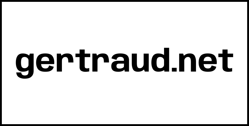 gertraud.net