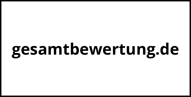 gesamtbewertung.de