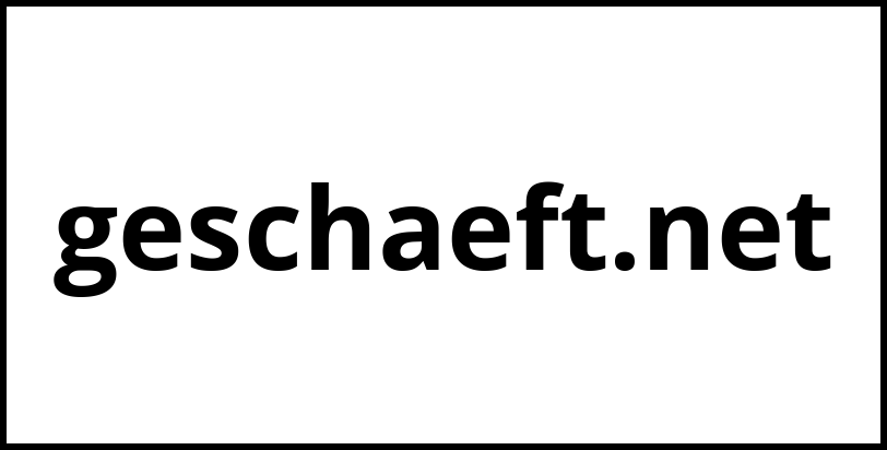 geschaeft.net