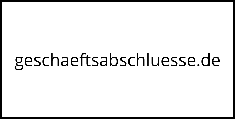 geschaeftsabschluesse.de