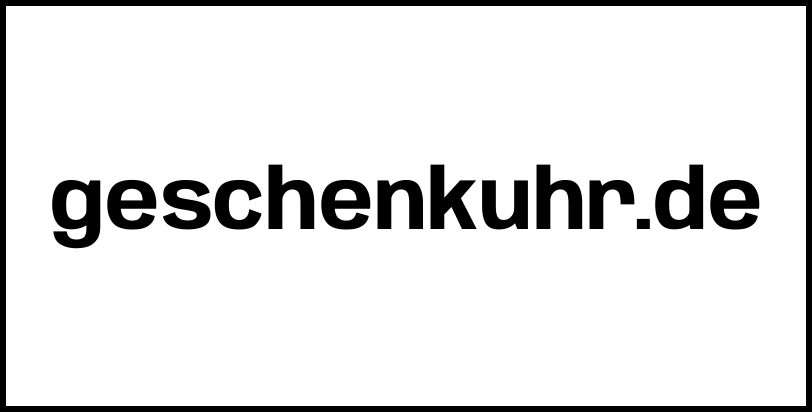 geschenkuhr.de