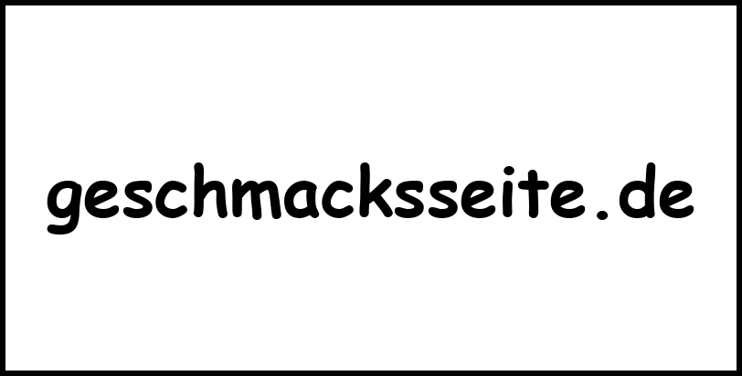 geschmacksseite.de