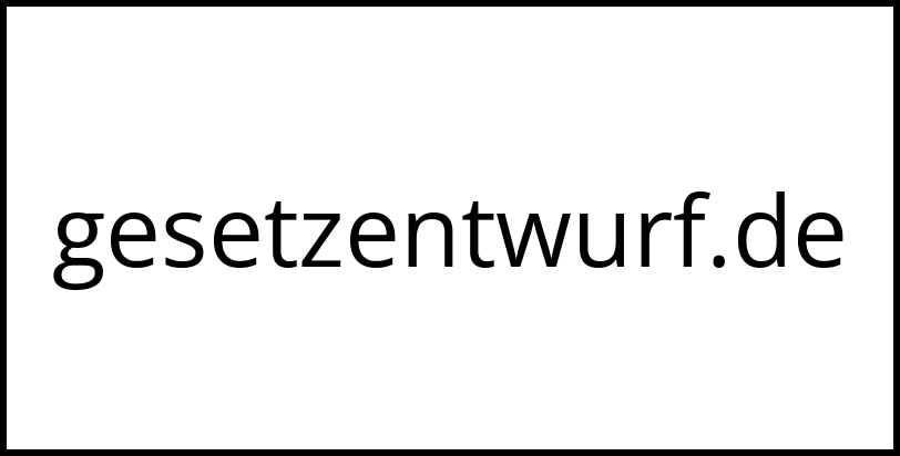 gesetzentwurf.de