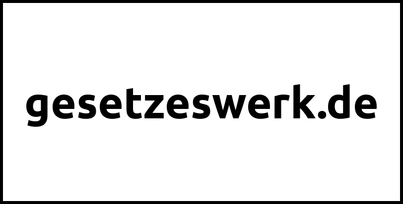 gesetzeswerk.de