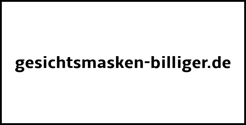 gesichtsmasken-billiger.de