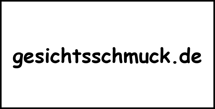 gesichtsschmuck.de