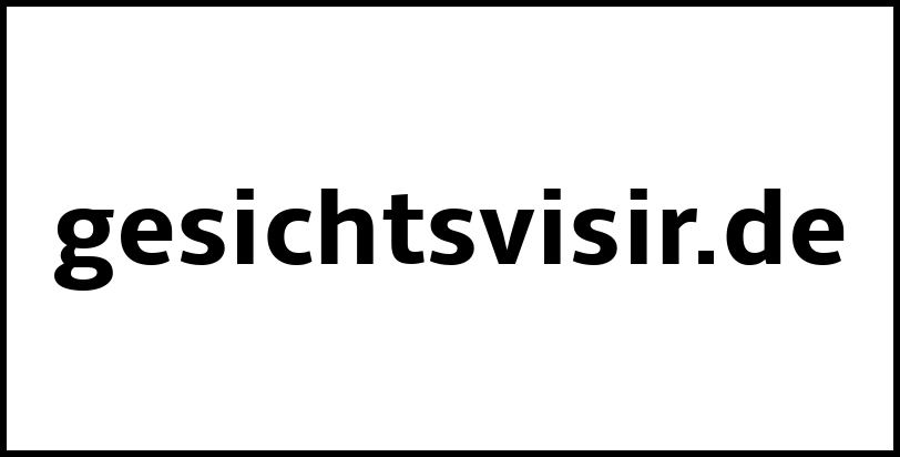 gesichtsvisir.de