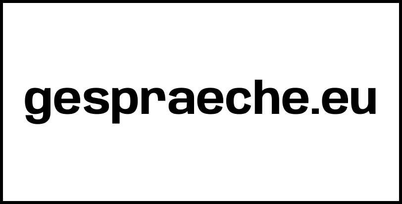 gespraeche.eu