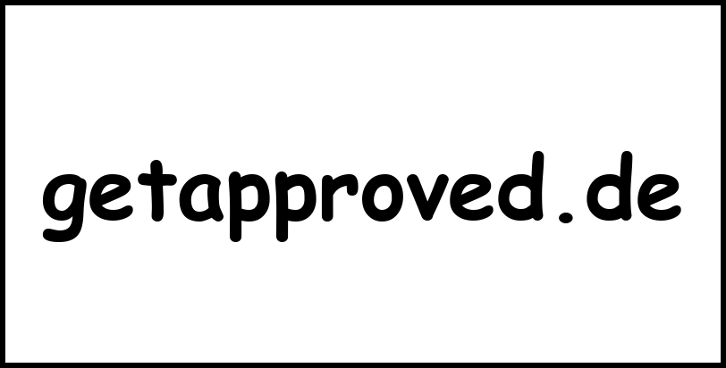 getapproved.de