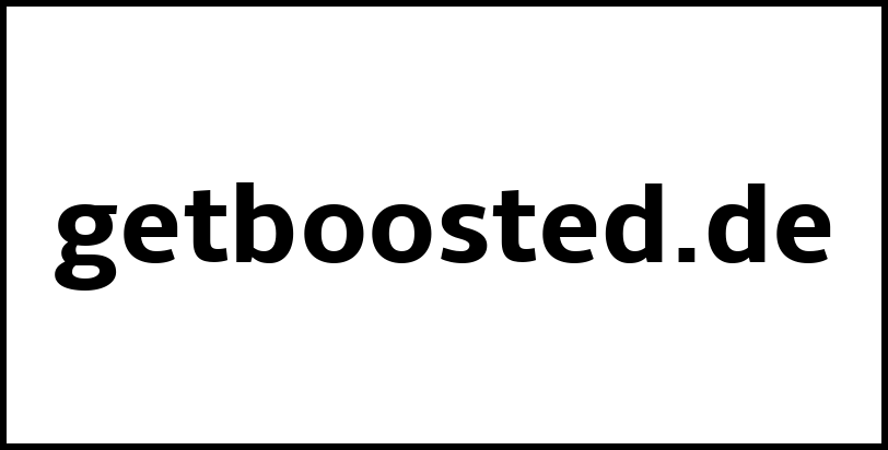 getboosted.de