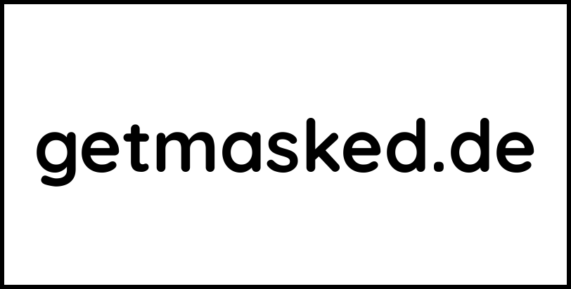 getmasked.de