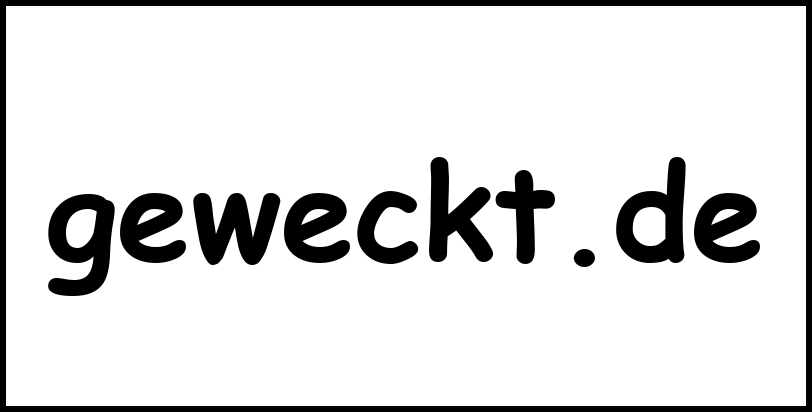geweckt.de