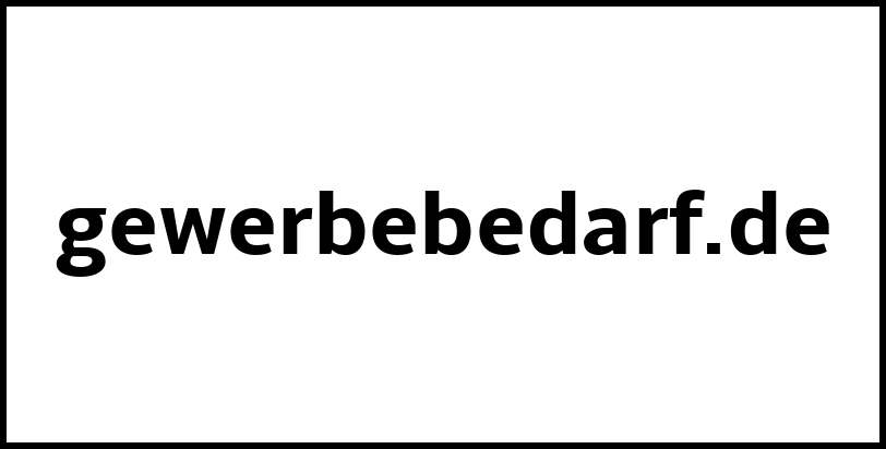 gewerbebedarf.de