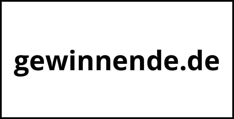 gewinnende.de