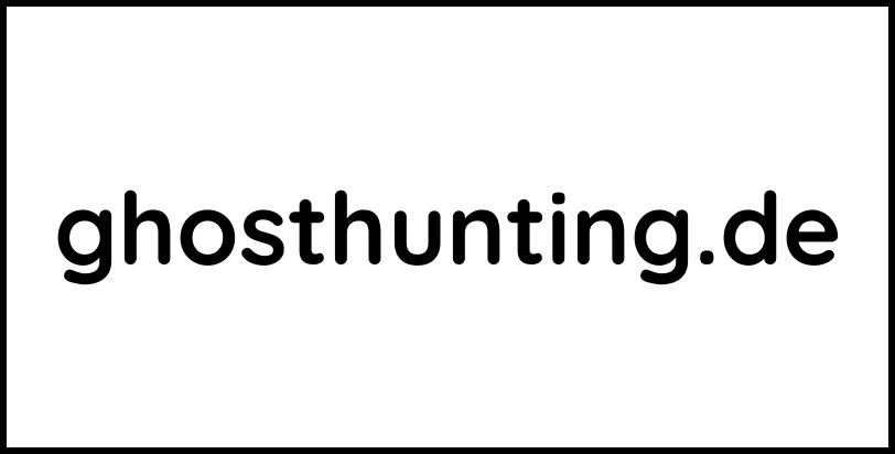 ghosthunting.de