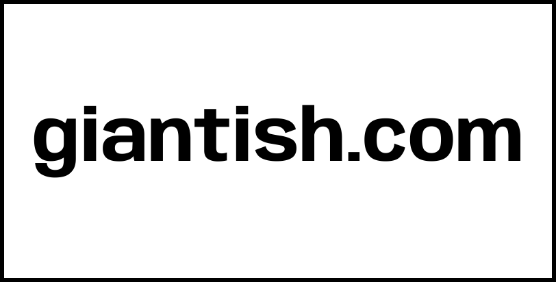 giantish.com