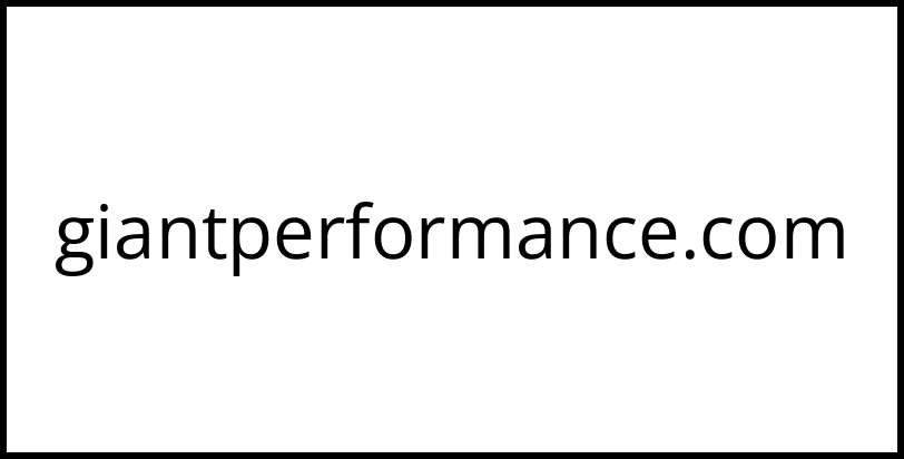 giantperformance.com