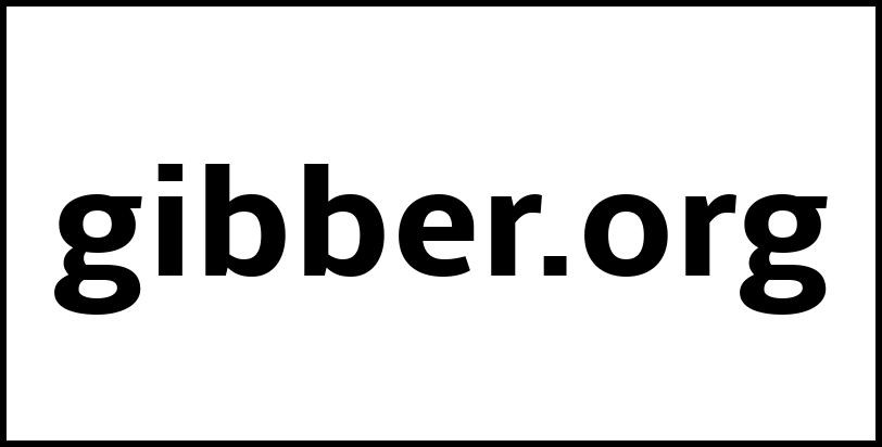 gibber.org
